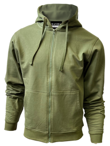 Full Zip Hooded Sweatshirt